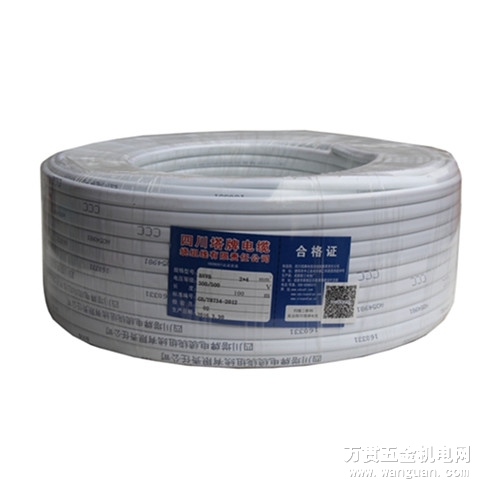 厂家直销 BVVB 2*4 二芯护套线 正品塔牌电缆  BVVB2*4