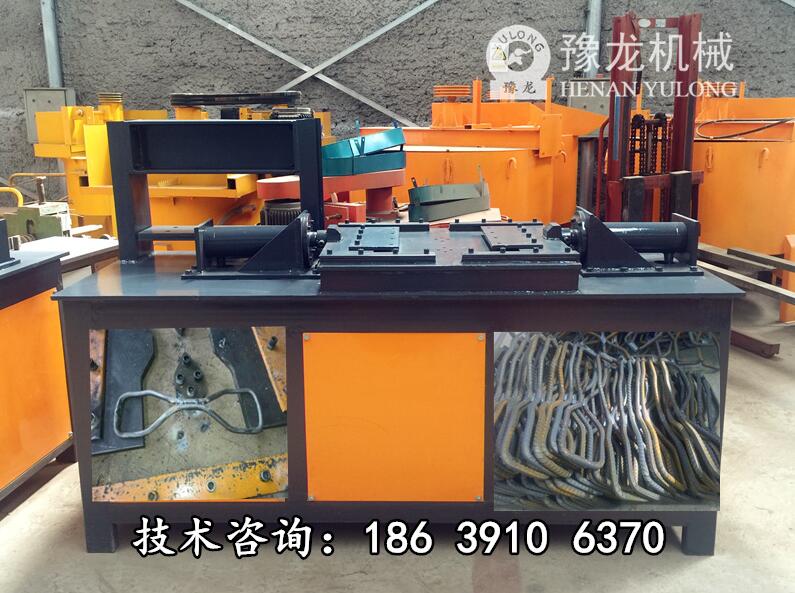 格栅花拱架八字结成型机