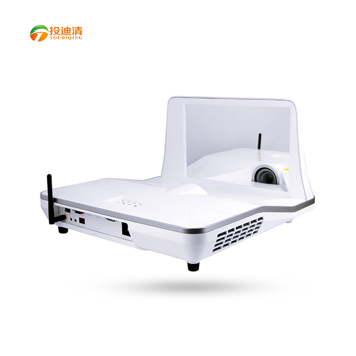 投迪清TDQ-8WIFI短焦反射机大型高清投影仪  商务投影仪  办公投影仪  短焦投影仪