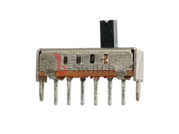 四档拨动开关 SS14D01  开关厂家  单排脚4档