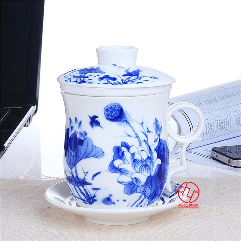 陶瓷杯子厂家 年会礼品茶杯