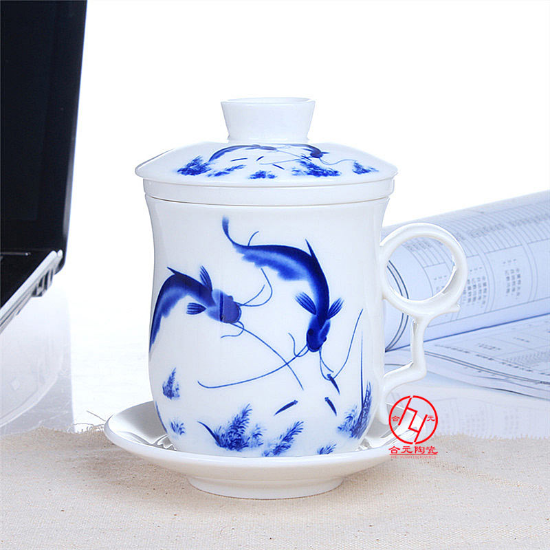 陶瓷杯子厂家 年会礼品茶杯