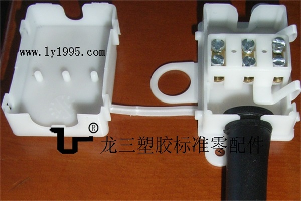 2315带老鼠尾巴三位接线盒东莞龙三厂家直销  带尾巴接线盒  MPM2315  老鼠尾巴接线盒