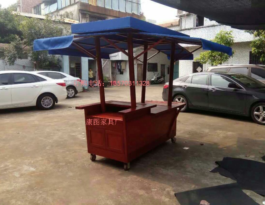 淮安景区户外售货车 流动售货车木花车