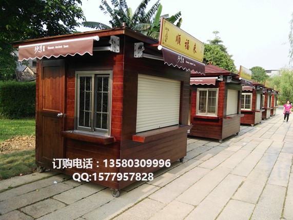 公园移动售卖车|景区零售车|手推贩卖车  公园售货车