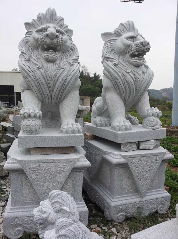 精品热销 惠安雕刻港币狮动物石雕 花岗岩&nbsp;&nbsp;福建石雕&nbsp;&nbsp;惠安石雕&nbsp;&nbsp;港币狮石雕