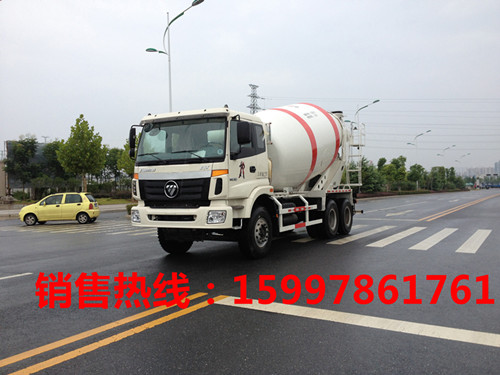 12方福田欧曼搅拌车  高空作业车  消防车