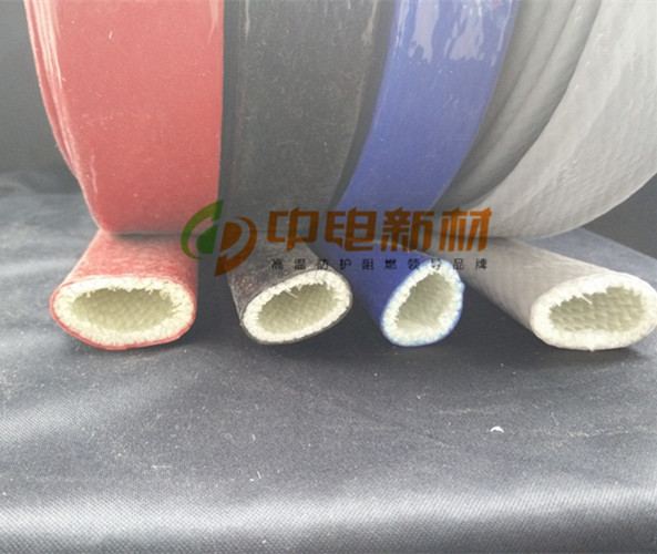 耐高温防火高温套管玻璃纤维套管隔热套管电缆保护管  耐高温套管  防火隔热套管  耐热管