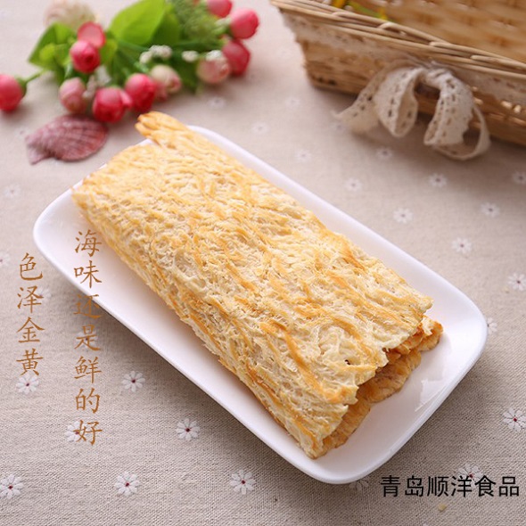 青岛厂家批发价鱿鱼片|即食海鲜零食