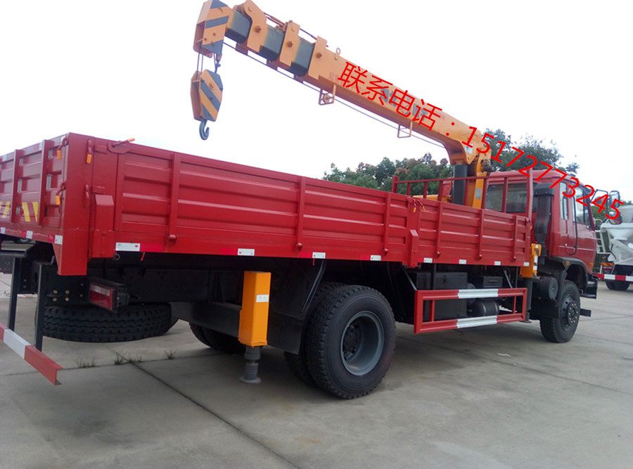 东风徐工8吨四节臂随车吊厂家|价格|图片  东风随车吊  徐工随车吊  随车吊价格