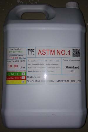 美标ASTM1/2/3/5橡塑标准试验油  1号标准油  ASTMD471  ASTM3号油
