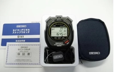 日本精工SEIKO多功能运动秒表SVAS003 S141 SEIKO秒表
