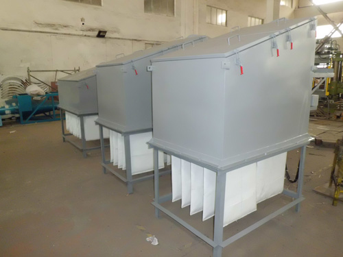 插入式脉冲扁袋除尘器  江苏扁袋除尘器  无锡扁袋除尘器  插入式仓顶除尘