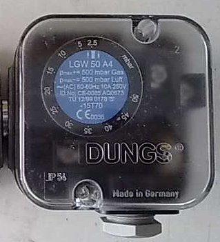 德国冬斯DUNGS LGW系列压力开关 冬斯LGW系列压力开关 GWA016压力开关 GW10/50A6冬斯开关