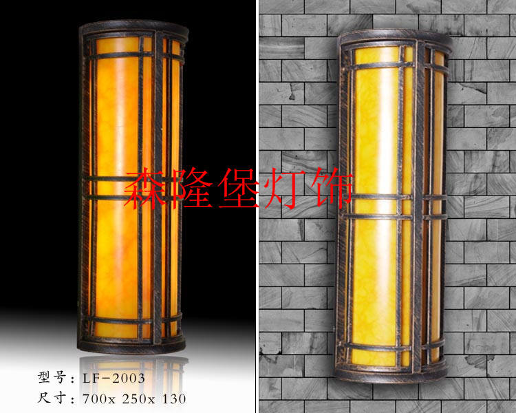 古镇厂家订做，批发人造石壁灯  仿云石壁灯
