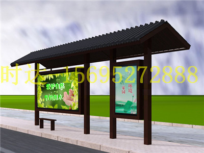 泸州公交候车亭低价批售  公交站台  公共自行车棚