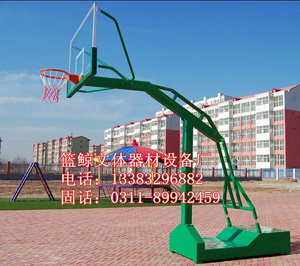 箱式仿液压篮球架价格汗水有热情凝聚  移动篮球架厂家  地埋篮球架批发  手动液压篮球架