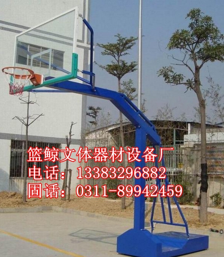 箱式仿液压篮球架价格汗水有热情凝聚  移动篮球架厂家  地埋篮球架批发  手动液压篮球架