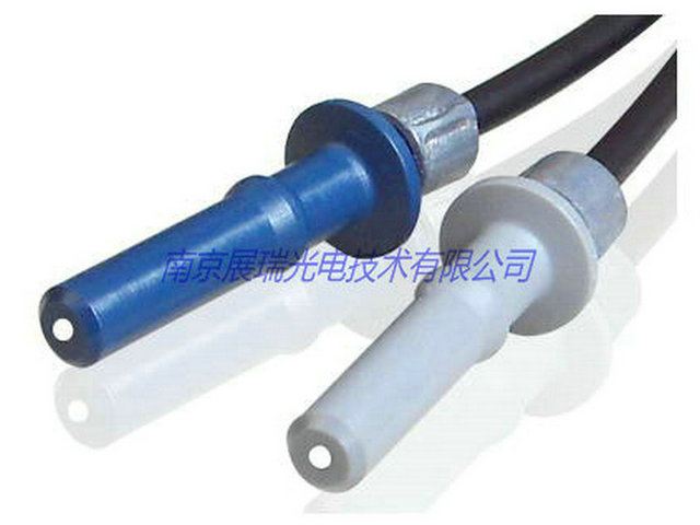 塑料光纤连接器  光纤传感器。