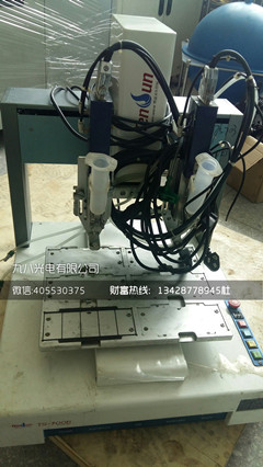二手腾盛ST300B螺杆双头点胶机  腾盛点胶机  二手点胶机