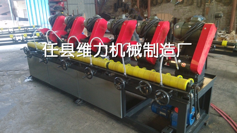 环保6组水磨抛光机 多工位圆管抛光机