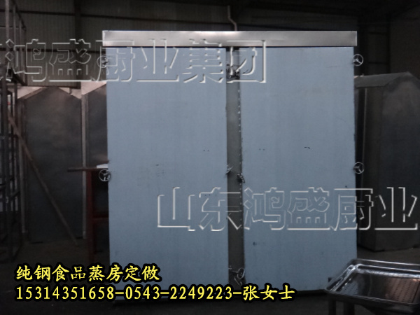 锡林郭勒盟 蒸菜蒸房 质量合格蒸房厂家  包子蒸房