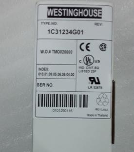 1C31238H01 DCS控制系统