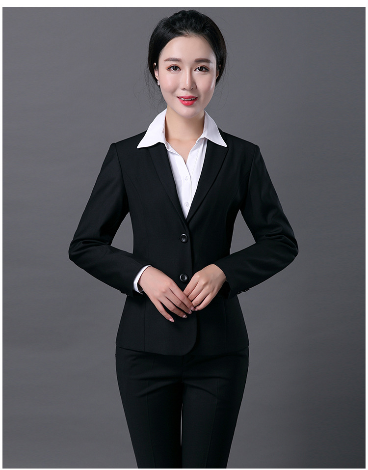 2016秋冬款职业装白领女装套装套裤女士西服  职业装女装套装