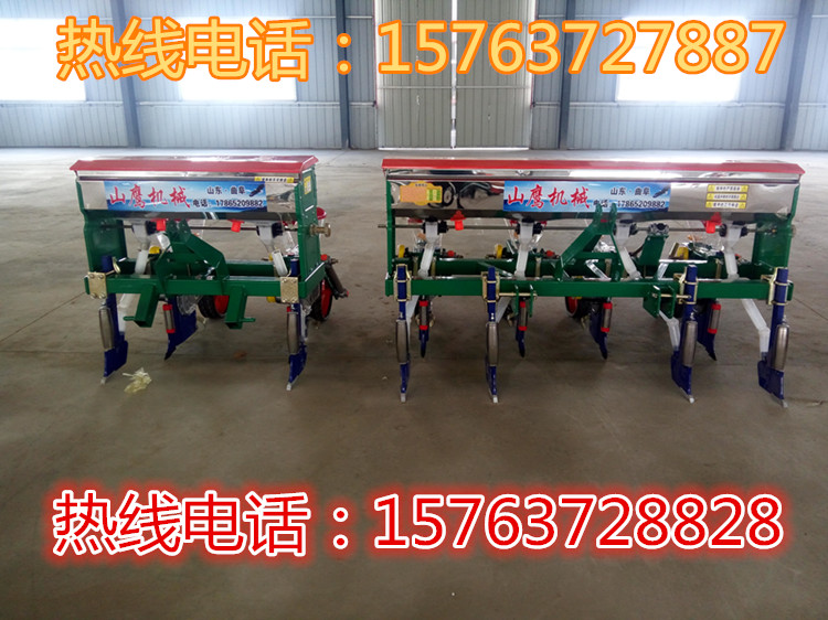 2行玉米播种机图片 新型玉米播种机