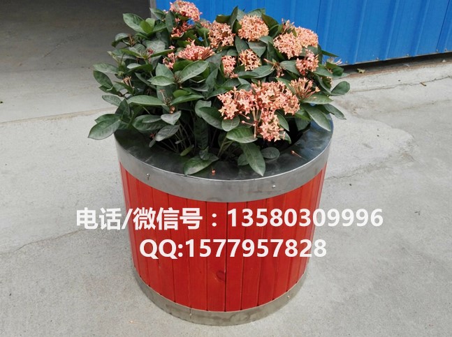 道路工程花箱 不锈钢花盆 街道不锈钢包边花箱  不锈钢花箱