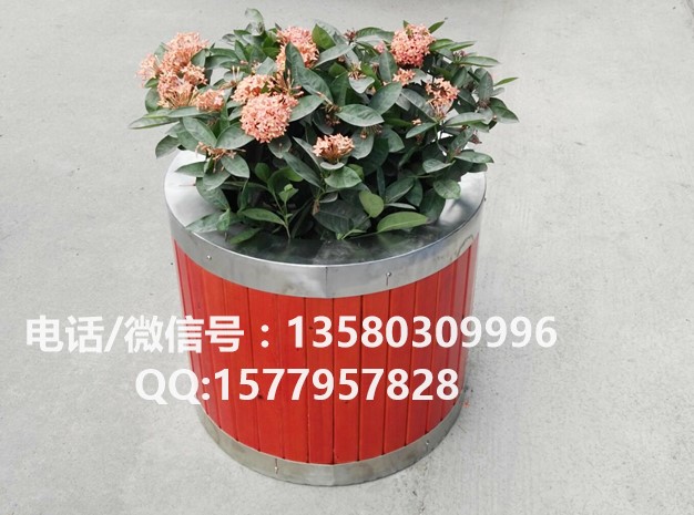 道路工程花箱 不锈钢花盆 街道不锈钢包边花箱  不锈钢花箱