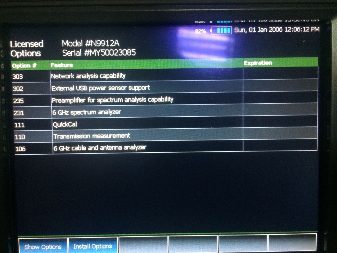 热供靓机！N9912A  N9912A手持式频谱分析仪&nbsp;&nbsp;二手N9912A&nbsp;&nbsp;安捷伦N9912A