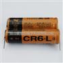 富士正品 CR6.L(AA 3V)PLC工控电池  带焊脚