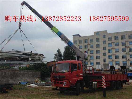 中联重科随车吊  中联吊车  12吨随车吊  东风随车吊