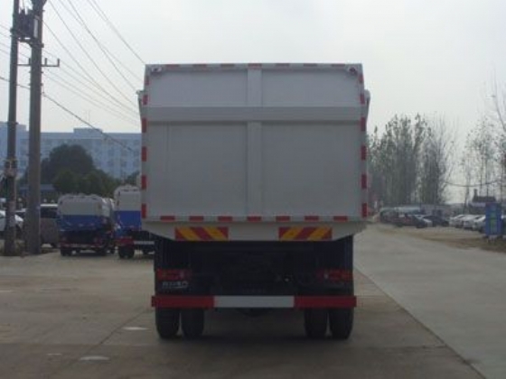 东风天锦压缩式对接式垃圾车  园林环卫  压缩垃圾车