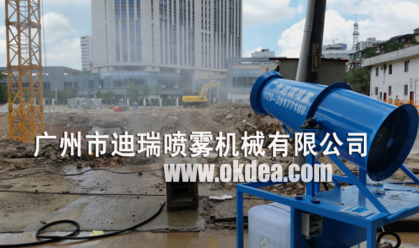 广州工地除尘环保雾炮车  雾炮机  喷雾风炮  高压雾炮机
