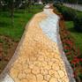 甘肃压花路面