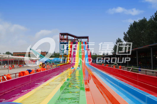 水上乐园设备彩虹滑梯彩虹竞赛滑梯水上设备  水上滑梯设备  水滑梯设备