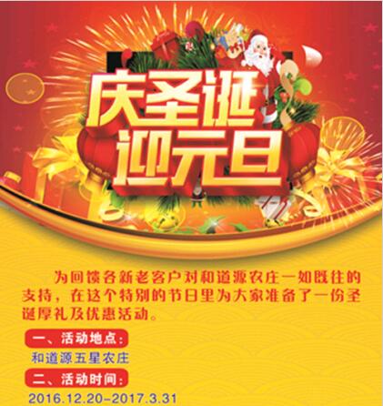和道源欢庆圣诞—喜迎元旦活动