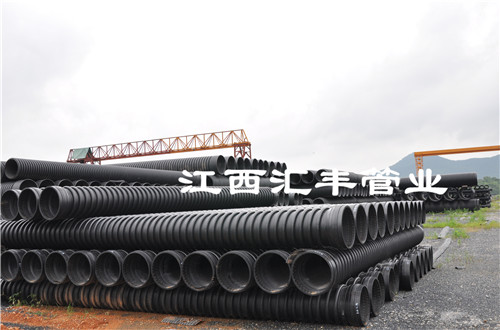 国标HDPE双壁波纹管厂家直销量大从优  HDPE波纹管  排水排污管