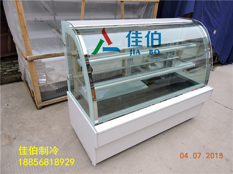 后开门弧形蛋糕保鲜柜，西点甜品保鲜展示柜  蛋糕柜  西点柜  甜品冷藏柜