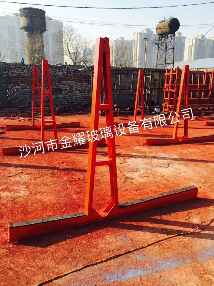 玻璃A字架报价，河北A字架专业供应  玻璃铁架子
