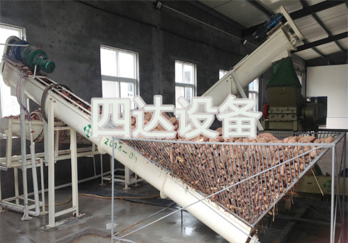 不锈钢全自动红薯淀粉生产设备 淀粉烘干机