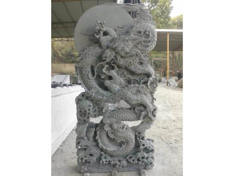 龙柱雕刻批发——福建知名龙柱雕刻供应商&nbsp;&nbsp;龙柱雕刻厂家