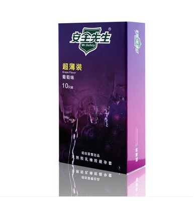 诺丝避孕套安全先生系列果香葡萄味