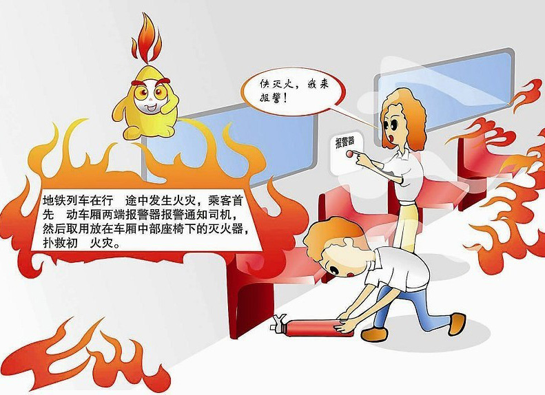 重庆地铁如遇火灾 您该怎么办呢&nbsp;&nbsp;重庆地铁广告&nbsp;&nbsp;重庆地铁平面广告