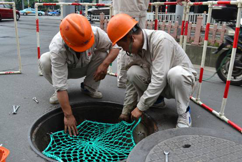 防坠网规格 防坠网材质 聚乙烯防坠网&nbsp;&nbsp;市政井防坠网&nbsp;&nbsp;窨井防坠网