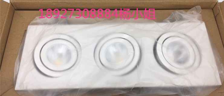 飞利浦明皓LED格栅射灯二代单头GD022B  飞利浦单头牛眼灯  飞利浦双头牛眼灯  飞利浦三头牛眼灯