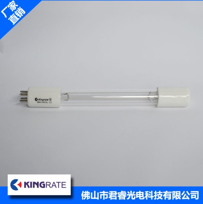 君睿供应8W单端4针水处理紫外线杀菌灯  水处理杀菌灯