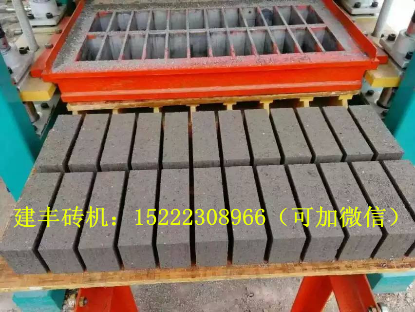 供应全自动墙地砖成型机JF-QT5-15  免烧砖机  空心砖机  草坪砖机